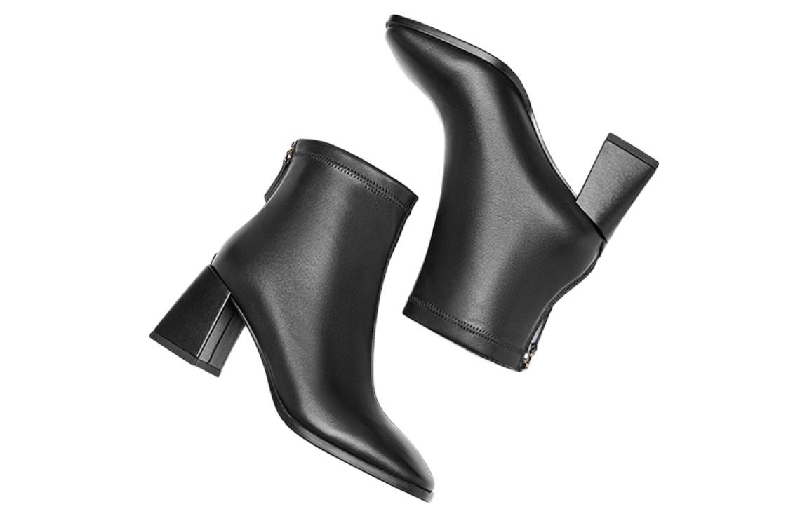 (W) Hotwind Short Boots 'Sleek Black' 圖 3