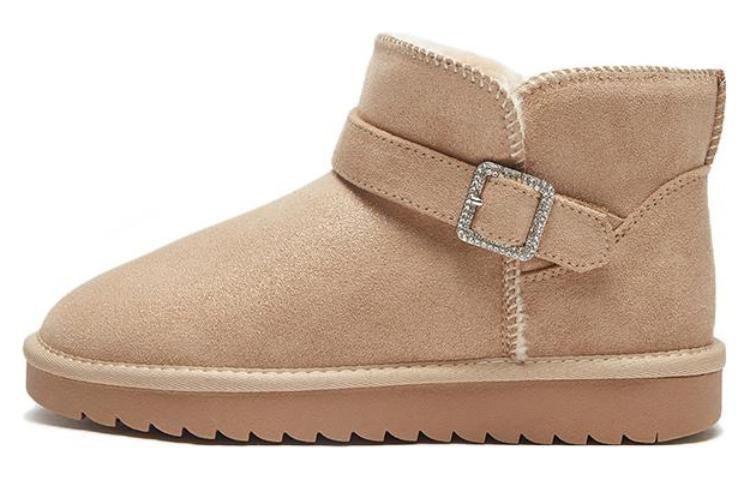 (Women) Hotwind Short Fashion Casual Snow Boot 'Knit Texture' H89W2803