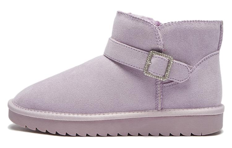 Lookbook (W) Bota Corta de Moda Casual para Nieve Hotwind 'Textura de Punto' H89W2803