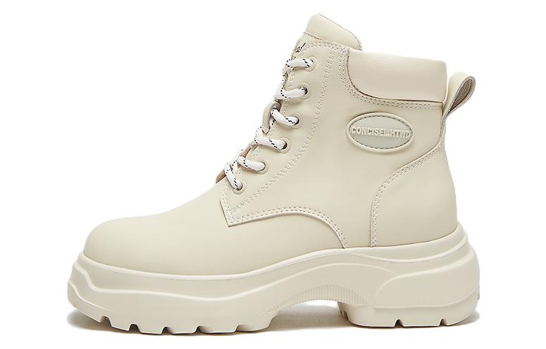 Lookbook (W) 热风短款系带时尚马丁靴‘个性拼接潮流款’ H95W2823