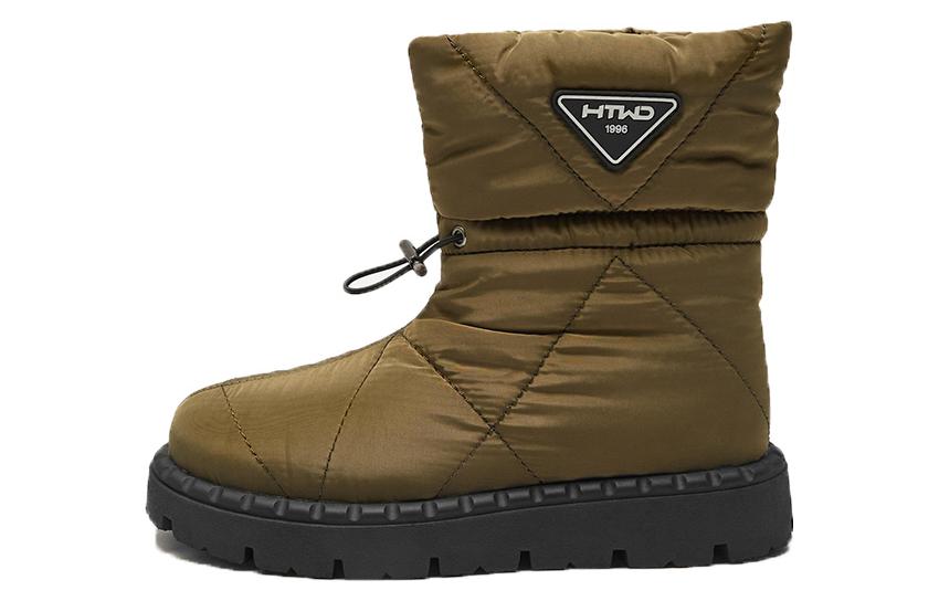 Lookbook (W) Hotwind Sepatu Boot Salju Mid-Calf ''Casual Knit Fashion'' H89W2821