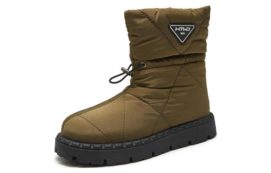 Shop (W) Hotwind Sepatu Boot Salju Mid-Calf ''Casual Knit Fashion'' H89W2821