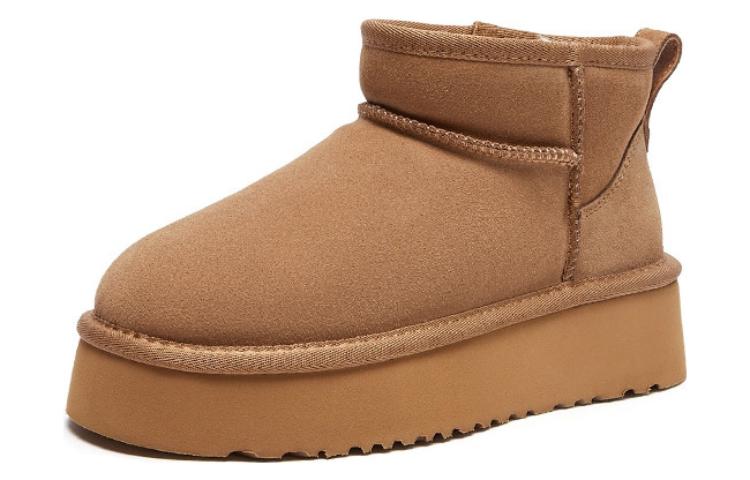 (W) Hotwind Short Snow Boots 'Warm CMFT Suede 4.5cm' 圖 4