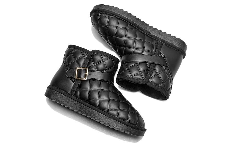 Lookbook (W) Hotwind Sepatu Boot Salju ''Fashion Microfiber Bulu Hangat'' H89W2422