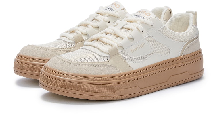 (W) Hotwind Kulit Sintetis ''Kasual Serbaguna Low-Top'' H14W3157 3