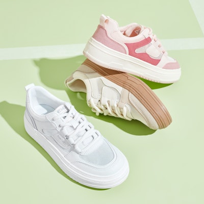 (W) Hotwind Kulit Sintetis ''Kasual Serbaguna Low-Top'' H14W3157 6