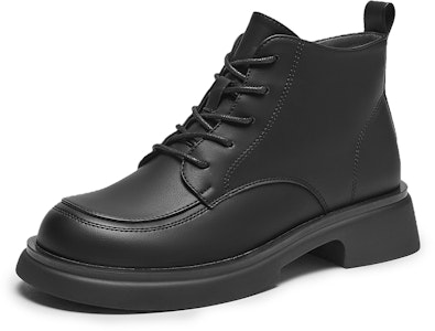 (W) 热风合成皮革舒适休闲短中筒马丁靴 H81W3820 Order (W) 热风合成皮革舒适休闲短中筒马丁靴 H81W3820