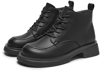 (W) 热风合成皮革舒适休闲短中筒马丁靴 H81W3820 Lookbook (W) 热风合成皮革舒适休闲短中筒马丁靴 H81W3820