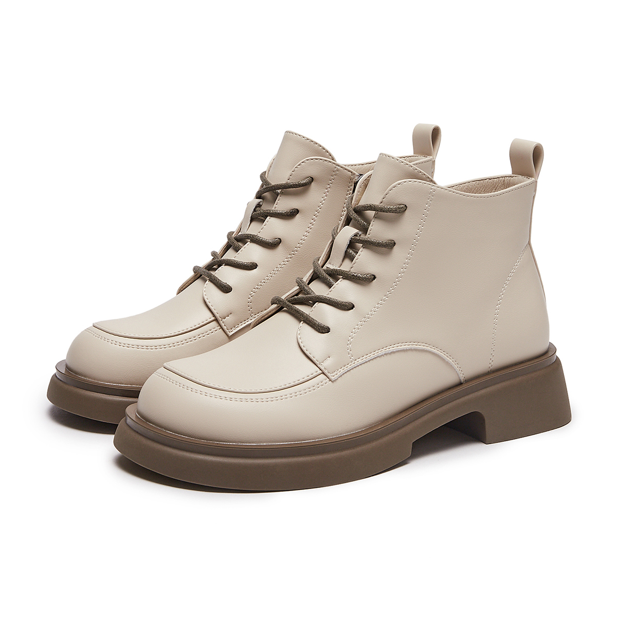 Sizing (W) Hotwind 合成皮革舒適休閒短中筒馬丁靴 H81W3820