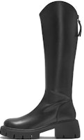 (Women) Hotwind Synthetic Leather Fashion Casual 'Cool Round Toe High-Top Black' H85W2409 (Women) Hotwind Synthetic Leather Fashion Casual 'Cool Round Toe High-Top Black' H85W2409