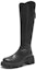 Order (Women) Hotwind Synthetic Leather Fashion Casual 'Cool Round Toe High-Top Black' H85W2409