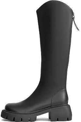 (Women) Hotwind Synthetic Leather Fashion Casual 'Cool Round Toe High-Top Black' H85W2409 Shop (Women) Hotwind Synthetic Leather Fashion Casual 'Cool Round Toe High-Top Black' H85W2409
