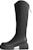 (Women) Hotwind Synthetic Leather Fashion Casual 'Cool Round Toe High-Top Black' H85W2409