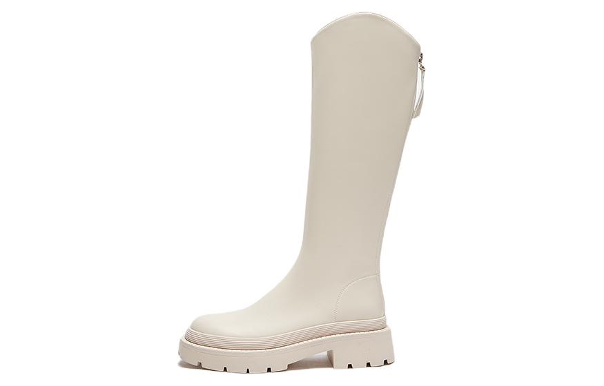 Purchase (W) Hotwind Sepatu Bot Over-the-Knee Kulit Sintetis Fashion Kasual ''Hitam'' H85W2835