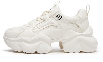 (Women) Hotwind Synthetic Leather Fashion Versatile 'Dad Shoes White' H42W3123 (Women) Hotwind Synthetic Leather Fashion Versatile 'Dad Shoes White' H42W3123