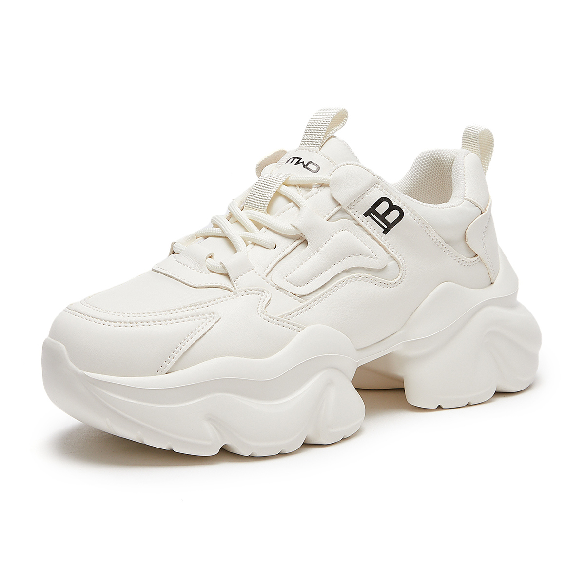 Order (W) Hotwind Sepatu Sneakers Kulit Sintetis Fashion ''Dad Shoes Putih'' H42W3123