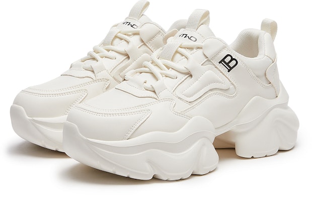 (W) Hotwind Sepatu Sneakers Kulit Sintetis Fashion ''Dad Shoes Putih'' H42W3123 Lookbook (W) Hotwind Sepatu Sneakers Kulit Sintetis Fashion ''Dad Shoes Putih'' H42W3123