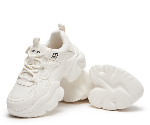 (W) Hotwind Sepatu Sneakers Kulit Sintetis Fashion ''Dad Shoes Putih'' H42W3123 Shop (W) Hotwind Sepatu Sneakers Kulit Sintetis Fashion ''Dad Shoes Putih'' H42W3123