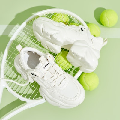 (W) Hotwind Sepatu Sneakers Kulit Sintetis Fashion ''Dad Shoes Putih'' H42W3123 Sizing (W) Hotwind Sepatu Sneakers Kulit Sintetis Fashion ''Dad Shoes Putih'' H42W3123