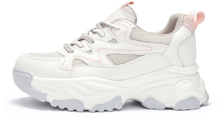 (Women) Hotwind Synthetic Leather Low-Top Dad Shoe 'Color-Block Chunky Sole Round Toe' H42W3308 Buy (Women) Hotwind Synthetic Leather Low-Top Dad Shoe 'Color-Block Chunky Sole Round Toe' H42W3308
