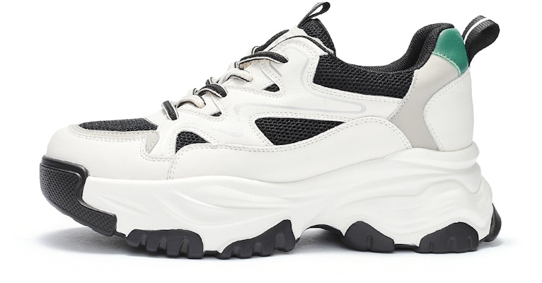 (Women) Hotwind Synthetic Leather Low-Top Dad Shoe 'Color-Block Chunky Sole Round Toe' H42W3308 Order (Women) Hotwind Synthetic Leather Low-Top Dad Shoe 'Color-Block Chunky Sole Round Toe' H42W3308