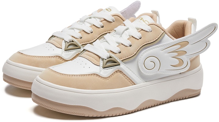 (Women) Hotwind Synthetic Leather Low Top 'Angel Wings Magic Tape' H14W3D20 Lookbook (Women) Hotwind Synthetic Leather Low Top 'Angel Wings Magic Tape' H14W3D20