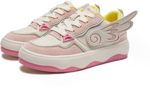 (W) 热风合成皮低帮鞋 ''天使翅膀魔术贴'' H14W3D20 Sizing (W) 热风合成皮低帮鞋 ''天使翅膀魔术贴'' H14W3D20