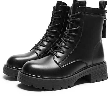 (Women) Hotwind Synthetic Leather Martin Boots 'Versatile Casual Mid-Calf' H81W3821 Lookbook (Women) Hotwind Synthetic Leather Martin Boots 'Versatile Casual Mid-Calf' H81W3821