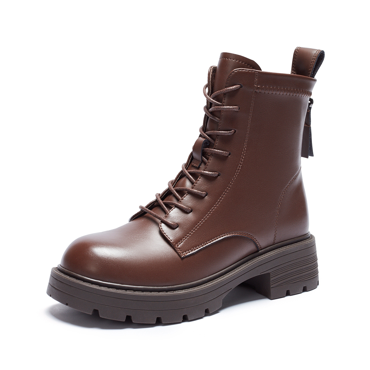 Details for (W) Botas Martin de Cuero Sintético Hotwind 'Casuales Versátiles de Media Pantorrilla' H81W3821