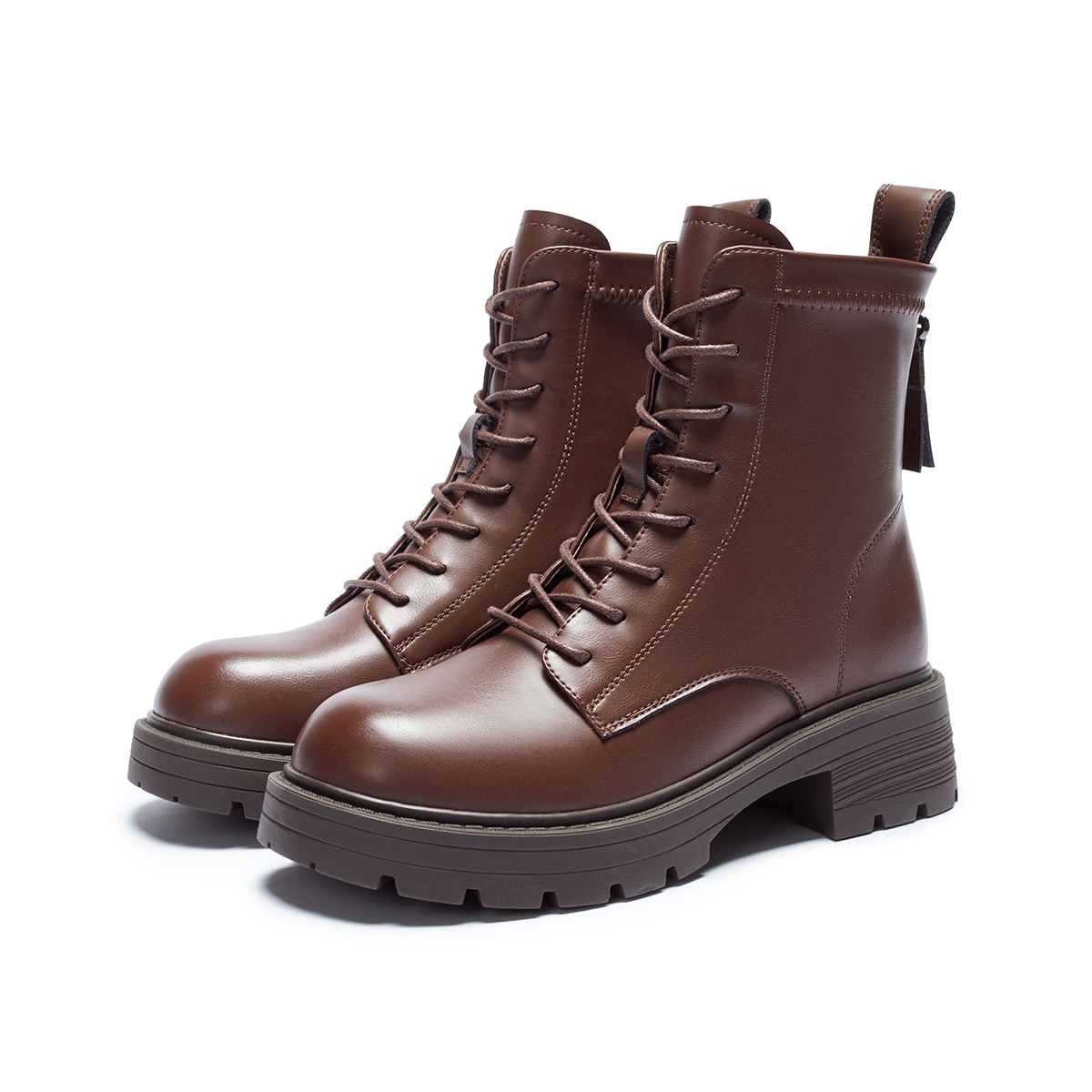 Sizing (W) Botas Martin de Cuero Sintético Hotwind 'Casuales Versátiles de Media Pantorrilla' H81W3821