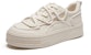 (Women) Hotwind Synthetic Leather Platform 'Pure Color Casual Low-Top' H14W3719