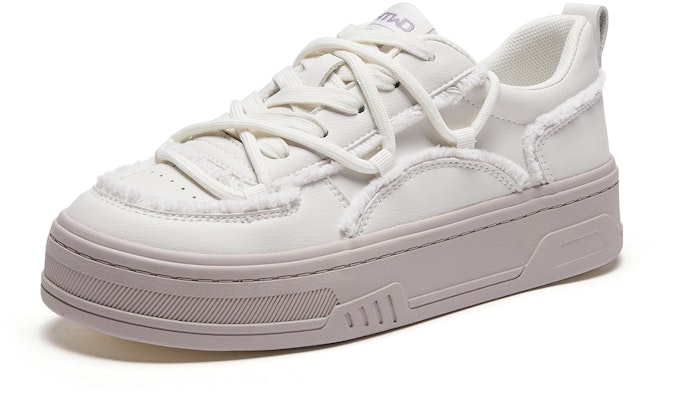 (Women) Hotwind Synthetic Leather Platform 'Pure Color Casual Low-Top' H14W3719 Details for (Women) Hotwind Synthetic Leather Platform 'Pure Color Casual Low-Top' H14W3719