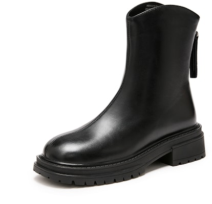 (W) Hotwind Sepatu Bot Kasual Kulit Sintetis Tumit 4.5cm Toe Bulat Ankle. H82W3819 Order (W) Hotwind Sepatu Bot Kasual Kulit Sintetis Tumit 4.5cm Toe Bulat Ankle. H82W3819