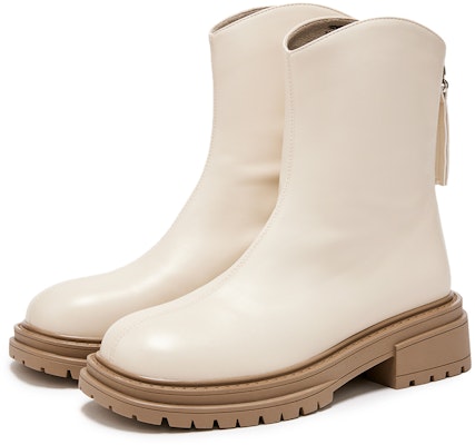 (W) Hotwind Sepatu Bot Kasual Kulit Sintetis Tumit 4.5cm Toe Bulat Ankle. H82W3819 Sizing (W) Hotwind Sepatu Bot Kasual Kulit Sintetis Tumit 4.5cm Toe Bulat Ankle. H82W3819