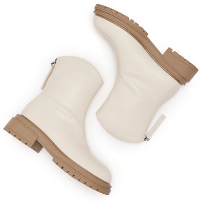 (W) Hotwind Sepatu Bot Kasual Kulit Sintetis Tumit 4.5cm Toe Bulat Ankle. H82W3819 Cheap (W) Hotwind Sepatu Bot Kasual Kulit Sintetis Tumit 4.5cm Toe Bulat Ankle. H82W3819