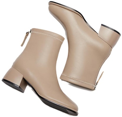 (Women) Hotwind Synthetic Leather Round Toe Chunky Heel Ankle Boot 'Fashion Casual' H84W2422 Details for (Women) Hotwind Synthetic Leather Round Toe Chunky Heel Ankle Boot 'Fashion Casual' H84W2422
