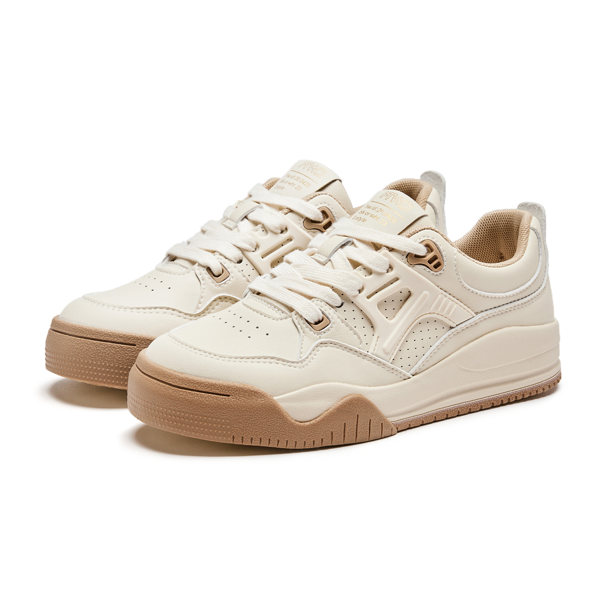 Sizing (W) Hotwind Sepatu Sneakers Low-Top Kulit Sintetis Sol Tebal ''Comfy''. H14W3322