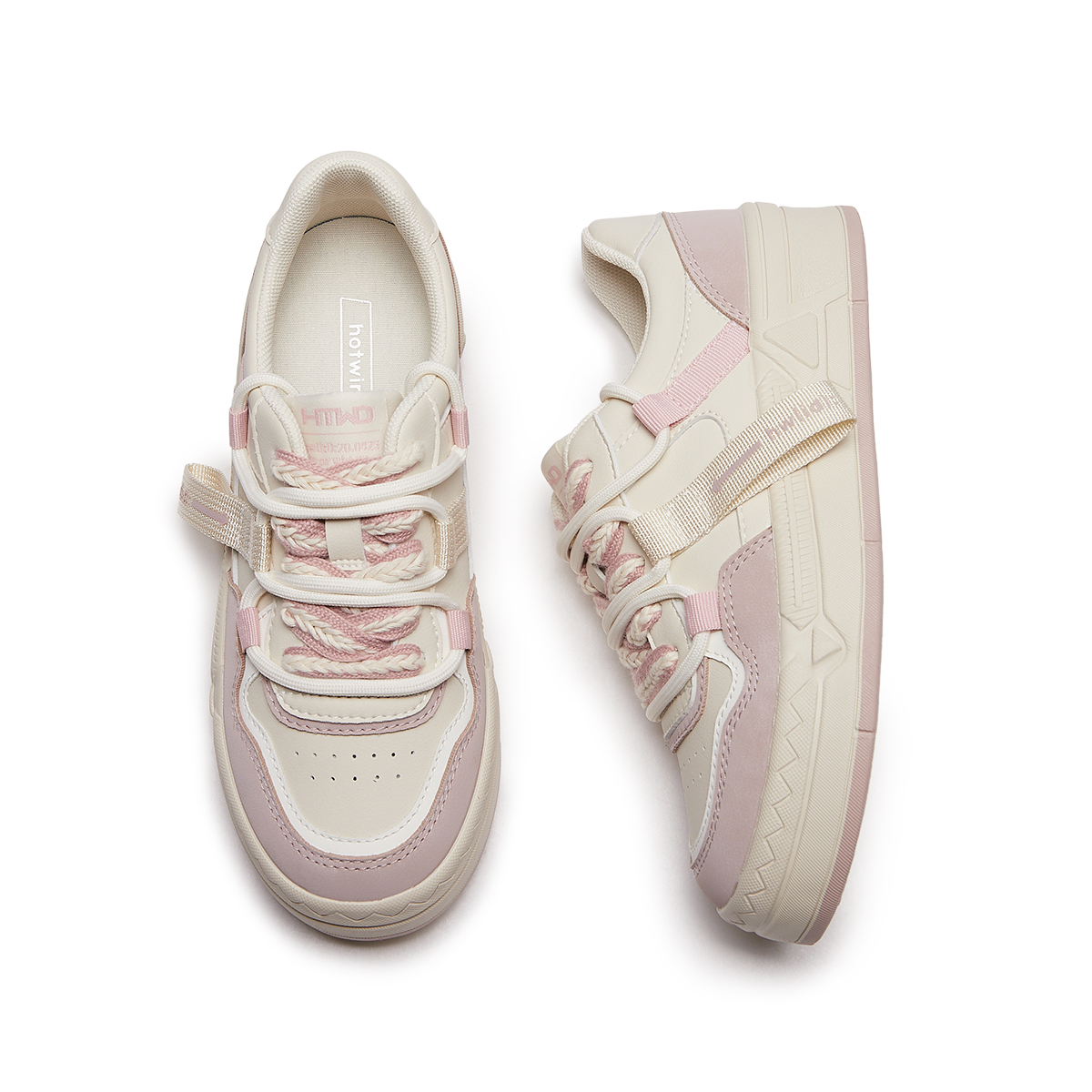 Purchase (Women) Hotwind Synthetic Leather Thick Sole Low Top 'Versatile Board Shoe' H14W3321