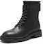 Order (W) Botas Martin de Cuero Sintético con Cremallera Hotwind 'Negro Moda Casual' H81W2406