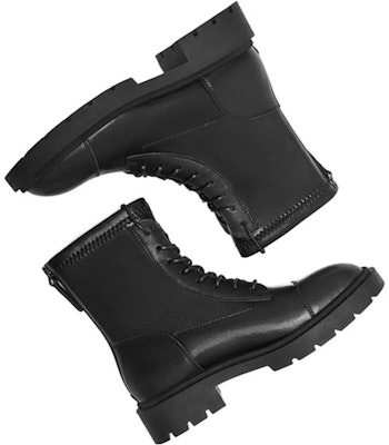 (Women) Hotwind Synthetic Leather Zipper Martin Boots 'Black Fashion Casual' H81W2406 Lookbook (Women) Hotwind Synthetic Leather Zipper Martin Boots 'Black Fashion Casual' H81W2406