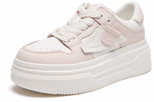 Details for (W) Hotwind Capa Doble de Cuero Suela Gruesa Zapato Bajo 'Tipo Skate' H13W3D13