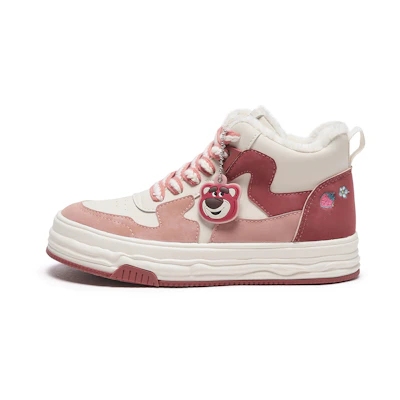 (W) Hotwind Disney High-Top 'Strawberry Bear Cream'
