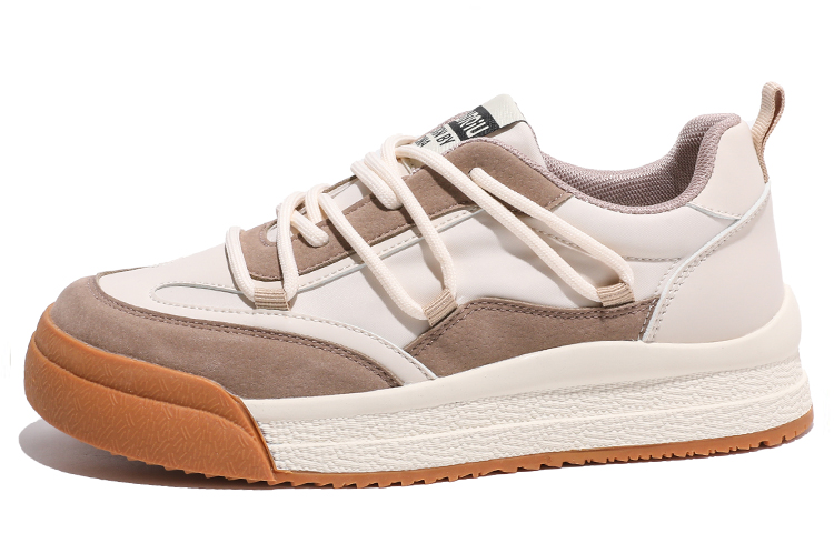 (W) Huanqiu 'Beige Fashion Sneakers'