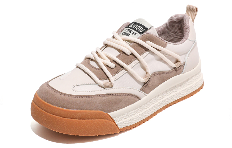 (W) Huanqiu 'Beige Fashion Sneakers' 圖 2