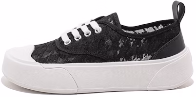 (Women) Huanqiu Canvas 'Black Fashion Thick Sole Casual Low-Top' HB039B (Women) Huanqiu Canvas 'Black Fashion Thick Sole Casual Low-Top' HB039B