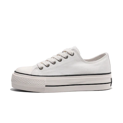 (W) Huanqiu Canvas 'White Grey'