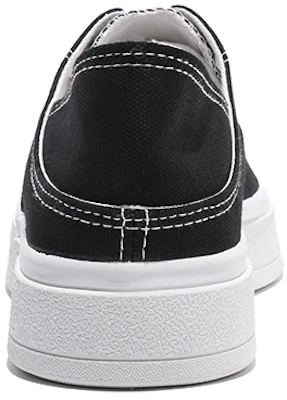 (W) (女性用) ファッションレースアップスリップオン Huanqiu キャンバスロー H20328 H20328 12