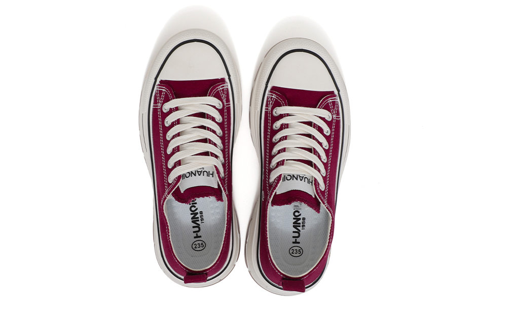 (W) Huanqiu Canvas Low-Top 'Versatile Thick Sole' 圖 17