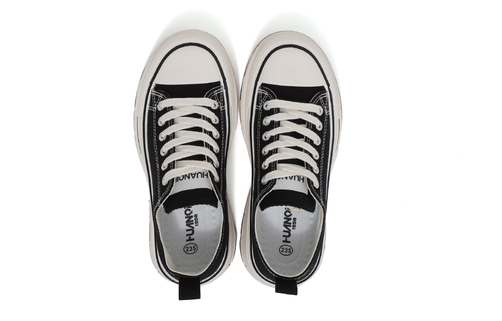 (W) Huanqiu Canvas Low-Top 'Versatile Thick Sole' 圖 7