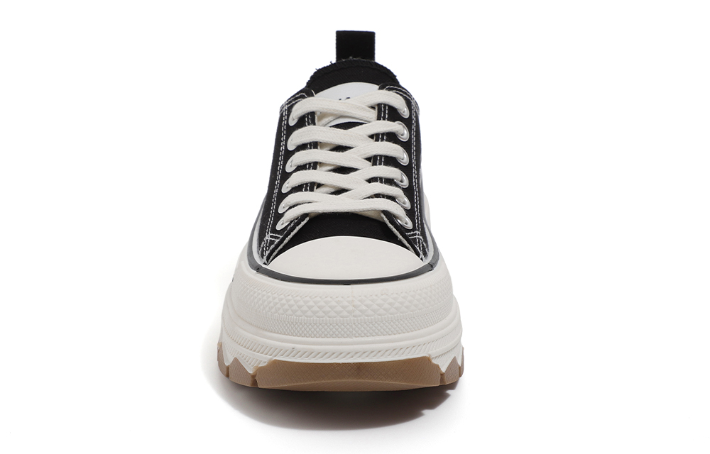 (W) Huanqiu Canvas Low-Top 'Versatile Thick Sole' 圖 8